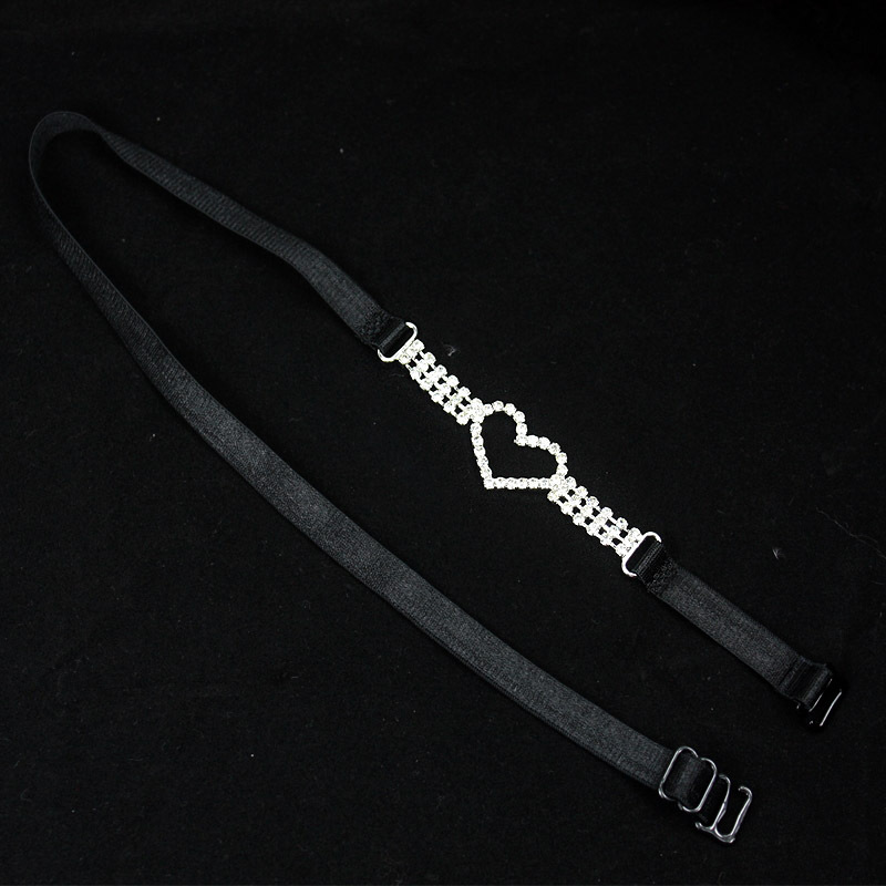 New arrival rhinestone quality fashion love single halter-neck shoulder strap pectoral girdle hook high quality