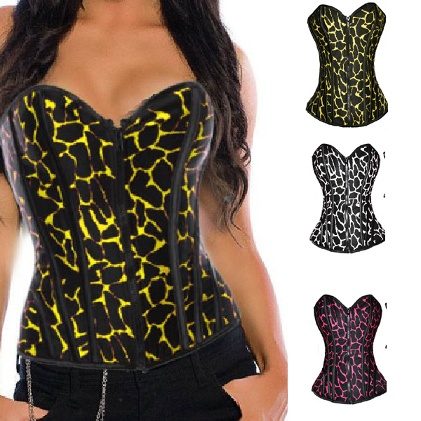 New arrival steel royal shapewear shaper slim waist leopard print zipper body shaping cummerbund