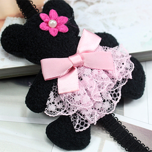New arrival sweet lace skirt bow princess bear halter-neck shoulder strap underwear shoulder strap pectoral girdle