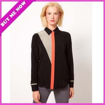 New Arrival Tops Latest Women's Novelty  design Lady Blouse, S-M-L, Free Shipping