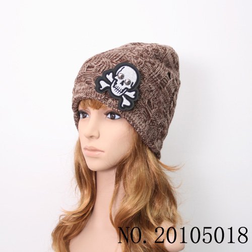 New arrival Winter Hats For Party beanie men wool fashion style women crochet knitted skull hat with 2 colors free shipping !!