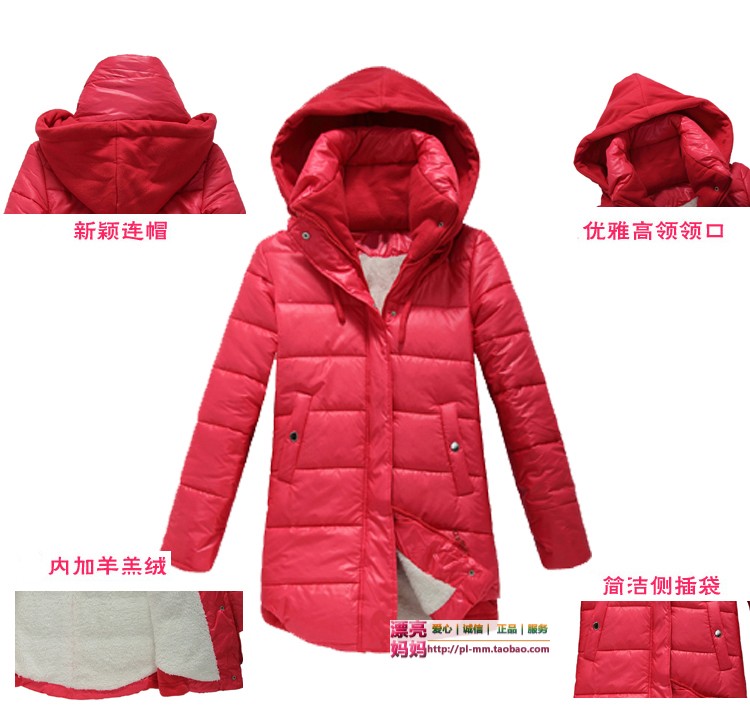 New arrival  winter top   jacket  clothing winter thickening outerwear  jacket  free shipping