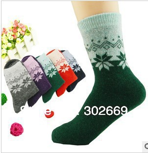 New arrival Women's woolen socks Lady's thicken warm tube socks 10 pairs/lot  free shipping