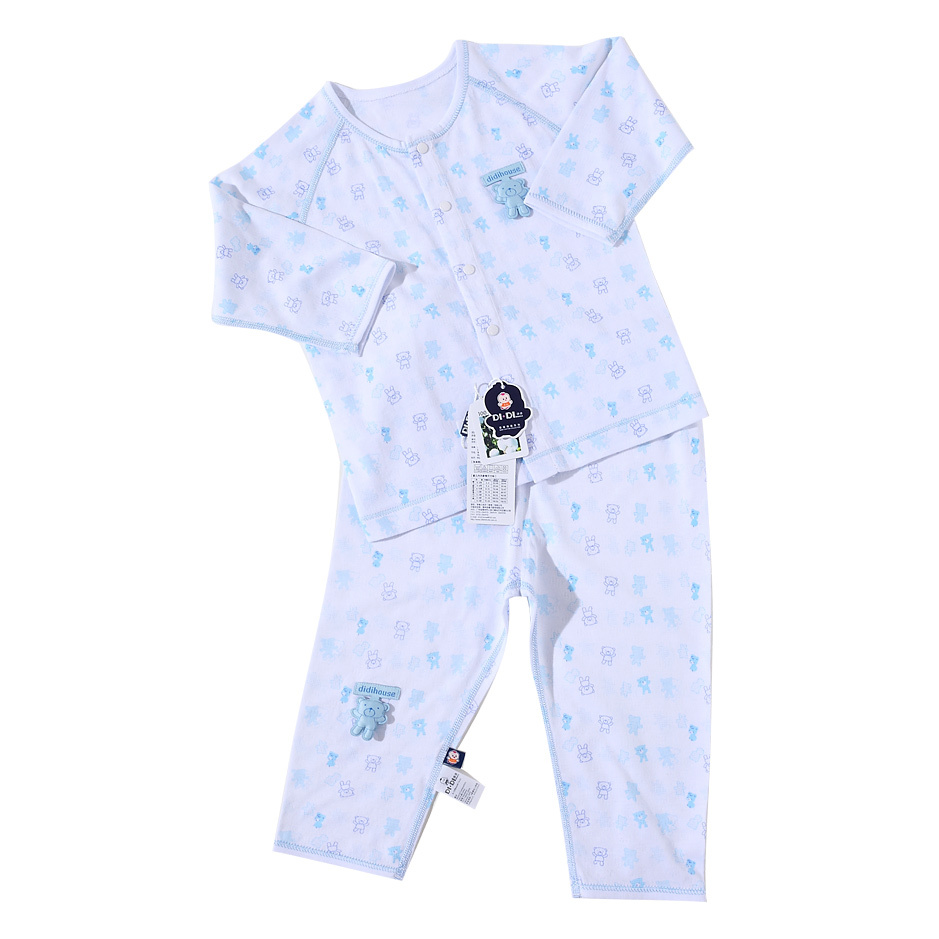 New arrival xinjiang cotton baby clothes lounge child sleepwear underwear 100% cotton underwear set
