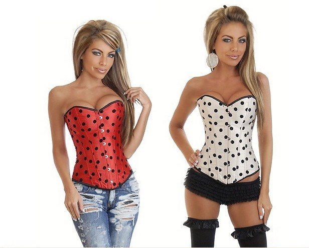 New arrivals , belle object. promotions ladies sexy corset in satin ( size s-2xl )  many color available /white