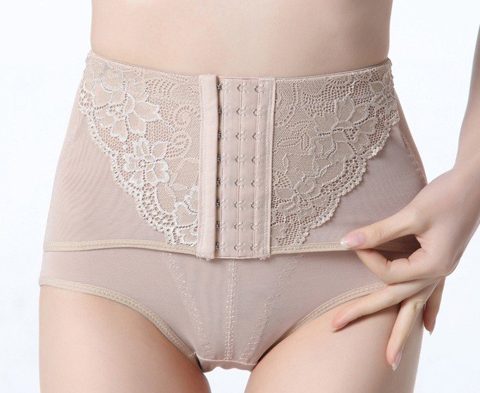 New arrivals women thin summer cool fashion butt-lifting pants high quality jacquard weave nude ladies control panties WU1438