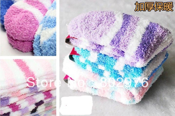 New arrive and hot sale striped sock lady cute sock 12pcs/lot wholesale price with free shipping