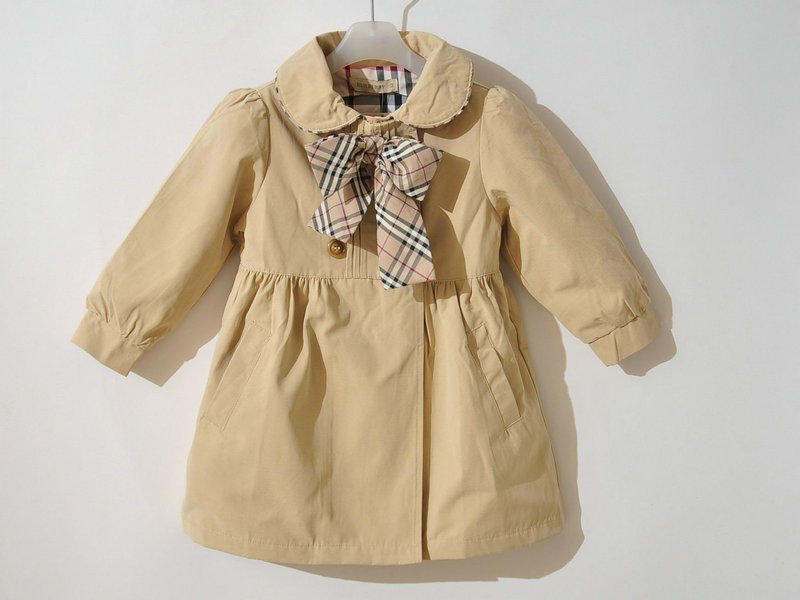 New arrive Children  outerwear Girls  trench coats  size 3 4 5 6 7 T