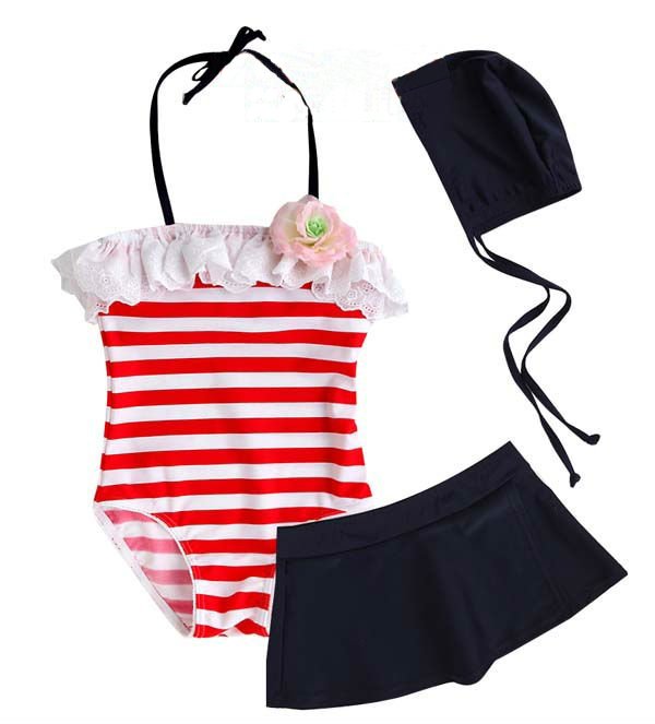 New arrive! swimwear ,Children's beachwear ,Girls Swimuit , size 2-6T,#BSW012