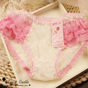 New Arrived fashion Free Shipping Seamless sexy lace fabric Lingerie panties, briefs Women Underwear