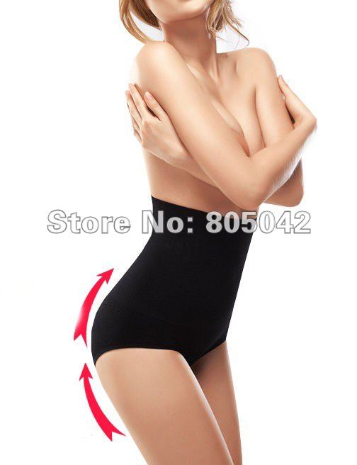 NEW arrivel thin Slimming panty shaping lingerie high waist underpants 6pcs/lot+China post free shipping