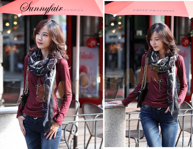 New Arrivel Women Lady Cross Front Neck Mid-Long Blouse Tops T shirt S M L XL 4 Colour Office