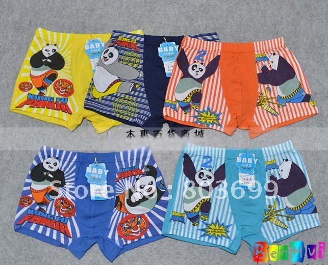 NEW baby Girls ' Boxer briefs labor Panda Comfortable cotton children's boxer underwear children 's underwear cartoon