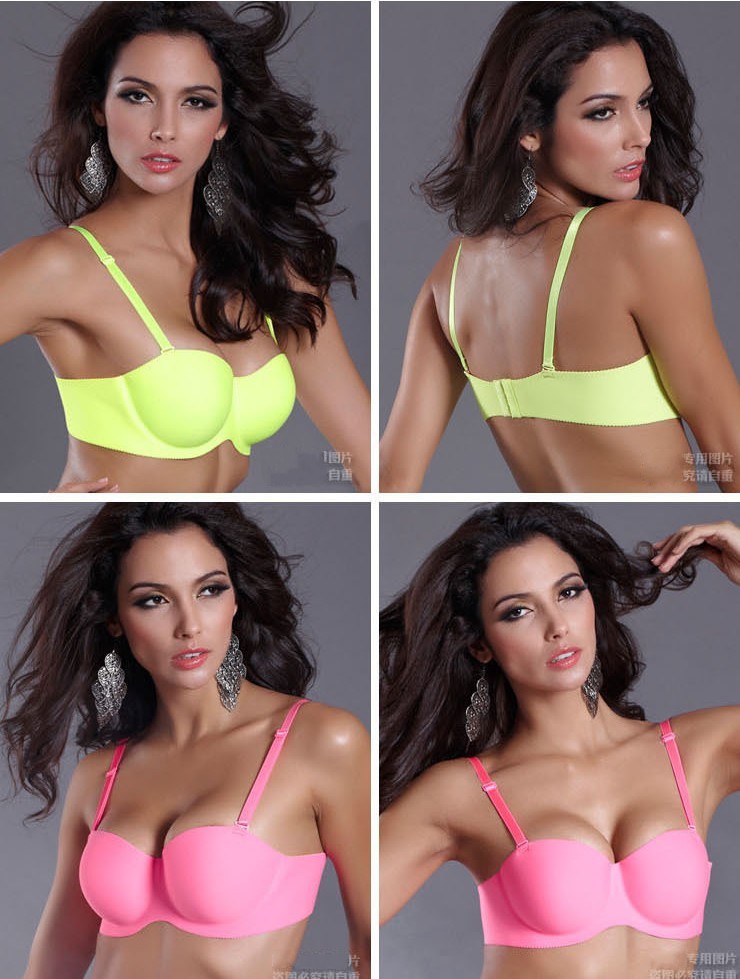 New Brand Back Closure Push Up Adjustable Bra Underwear Women FREE SHIPPING