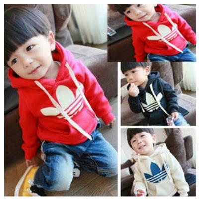 New children branded hoodies kid sweatshirt coat 3 colors high quality A64