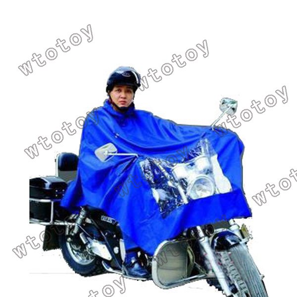 New Convenient Motorcycle Rain Hooded Riders Raincoat Waterproof 12949