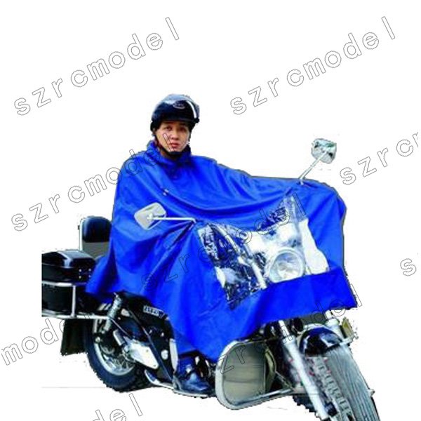 New Convenient Motorcycle Rain Hooded Riders Raincoat Waterproof 12949