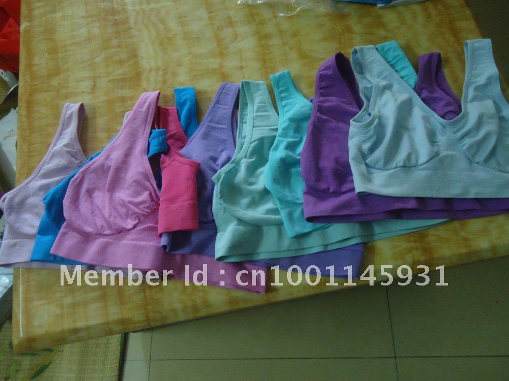 NEW design and comfortabl ahh bra without pads, opp bag pack 12PCS/LOT