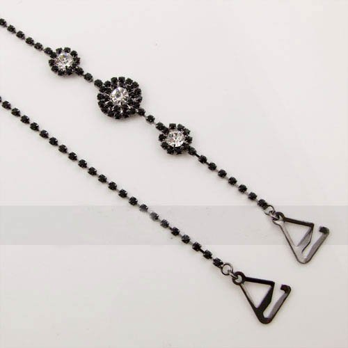 New design! crystal bra strap rhinestone bra shoulder strap mixed order free shipping wholesale/retailer