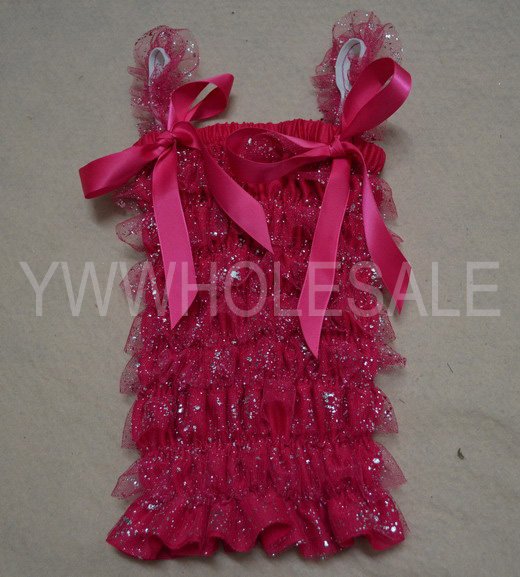 New design! Fashionable adorable Posh petti lace top for kids
