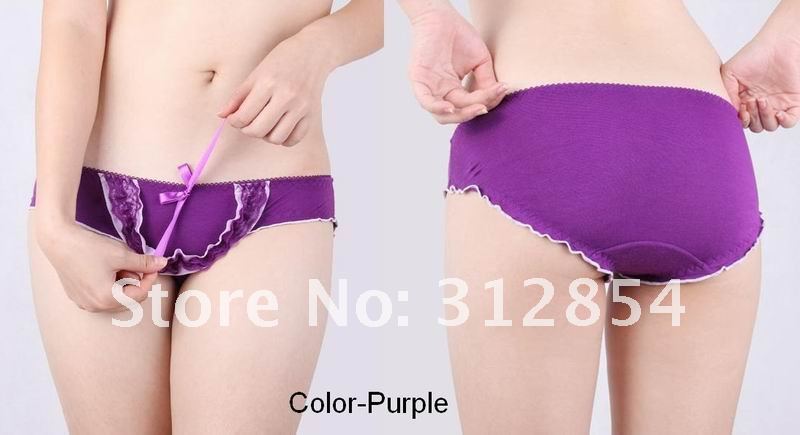 New Design!!! Sexy Rose Red Women Brief Black Color Cheap Floral Cotton Fashion Soft Femme Panties 6pcs Free Shipping Wholesale