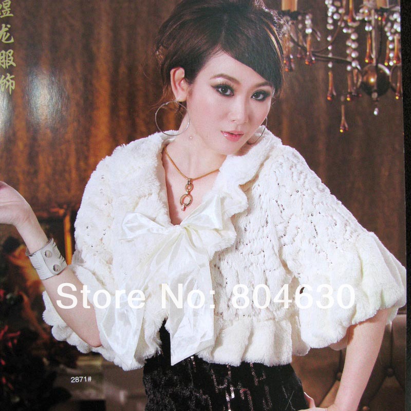new design short sleeve horn  bride dress shawl sequin fashion coat 8pcs/lot EMS free shipping