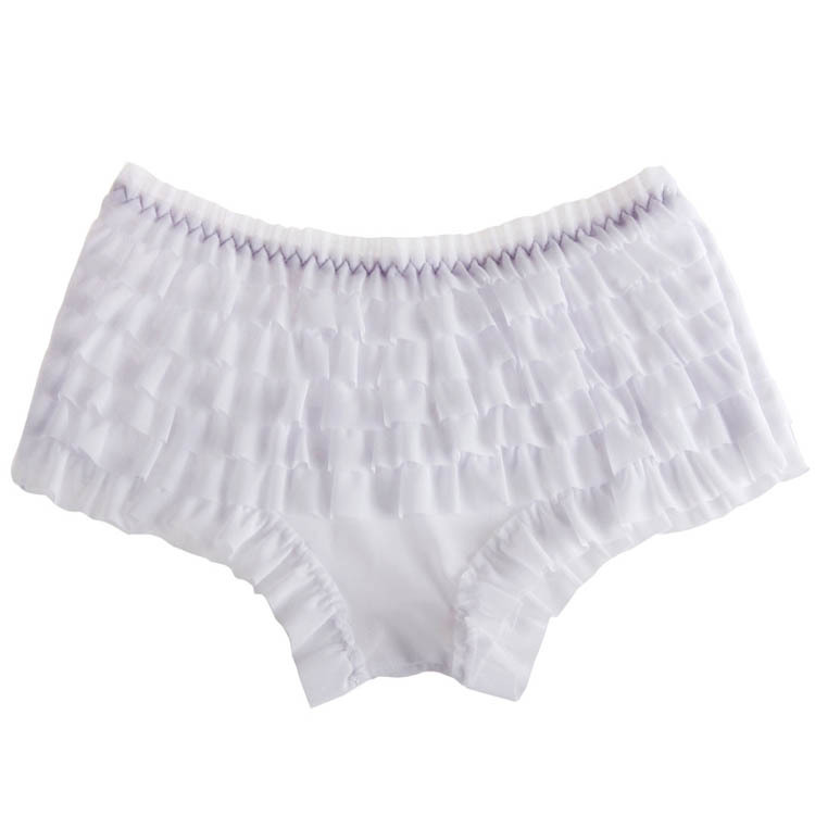 New designThe explosion models Japan and South Korea fun sexy temptation underwear transparent stack the flouncing Ms. cake unde