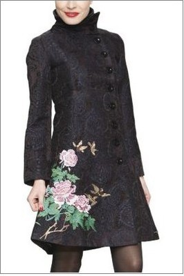 New Desigual FLORENCIA Windbreaker Coat sz:36-44
