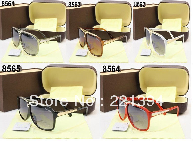 New  EVIDENCEsunglasses   Z0105E Millionaire Sun Glasses Black White Red Brown Grey New Design with Box tag clean cloth