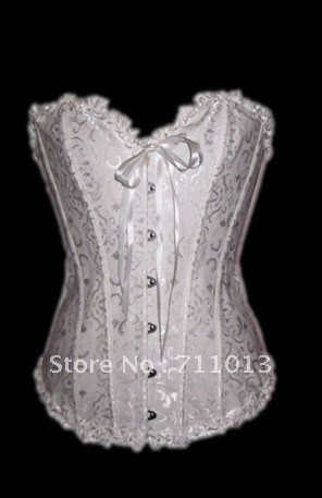 New fashion black and white corset lingerie,body shaping underwear S-4XL size