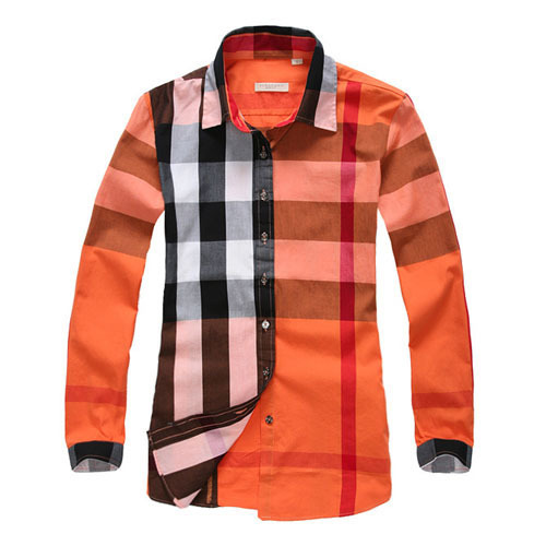 New Fashion Famouse Brand Women Long Sleeve Plaid Shirts/Ladies Casual Office Tops/Blouses BurW7010 size M-XXL Free Shipping