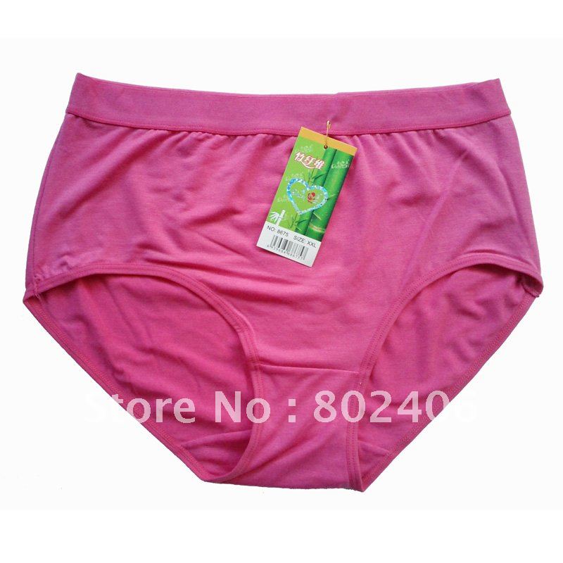 new fashion lady's XL soft bamboo panties healthy underwears - free shipping- high quality- comfortable underwears