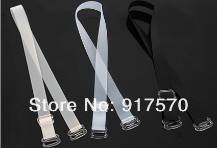 New Fashion Lady transparent Replacement Adjustable Bra Straps  shipping with tracking number