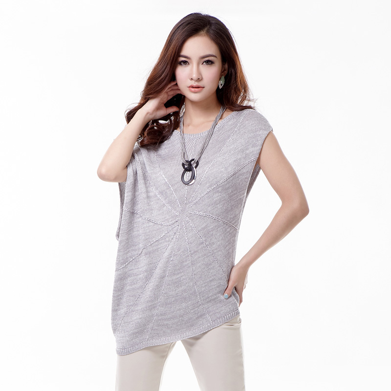 New Fashion! quatity! Veroviva2012 autumn women's asymmetrical light sweater ,good material