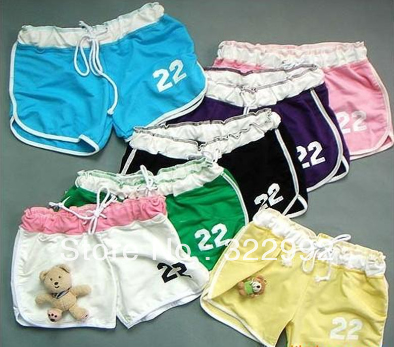 New Fashion Women's Casual Cool Sport Rope Short Pants Jogging Trousers In 9 Colors