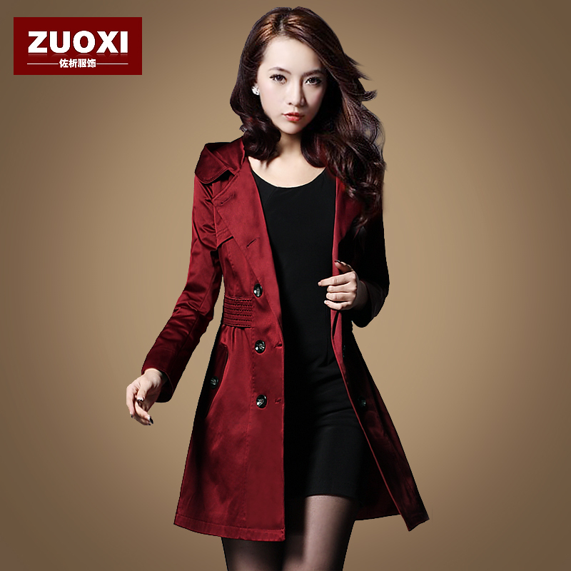 New female models female fashion style windbreaker jacket Korean version of the spring and autumn of 2013 an upgraded version of