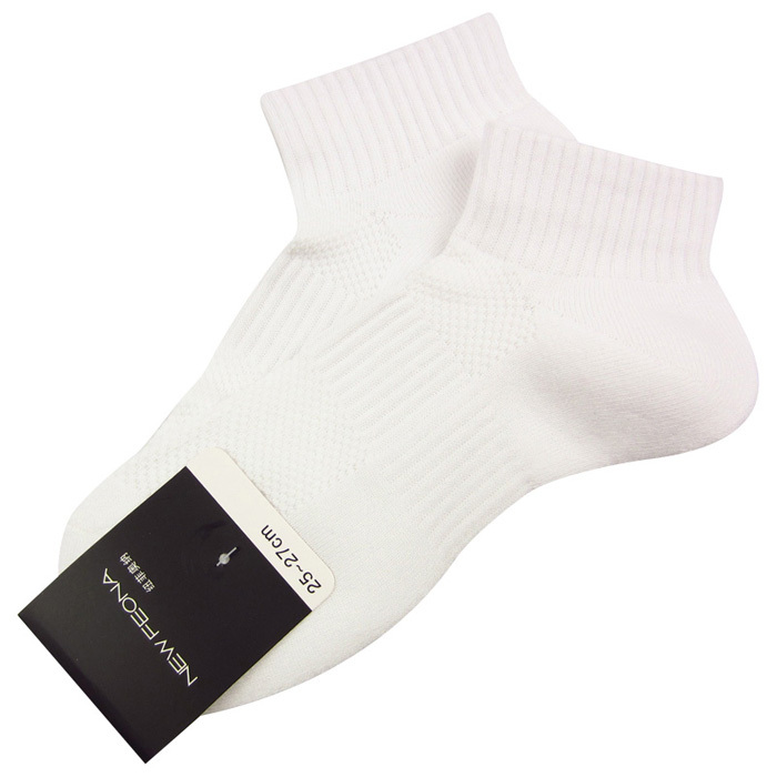 New feona male Women sports socks sole loop pile thickening sweat absorbing breathable socks chromophous b319