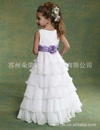 New flower girl dress, costume, factory outlets, an Order