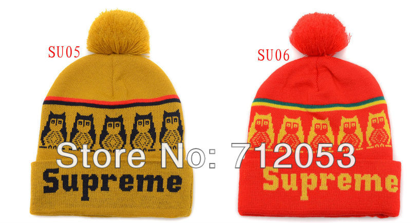 NEW! HOT HOT HOT SELL!!! Supreme Speckle beanie , Supreme ROSE Beanies,winter skullies,12pcs/lot+mixed order+free shipping