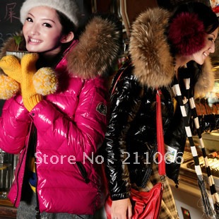 New hot sale! 2012 women winter No collar  slim  cotton-padded wadded jacket outwear S to XL free shipping