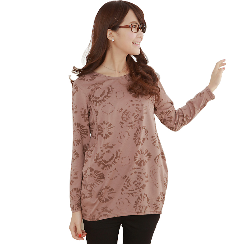 New Hot Sale 2013 spring maternity clothing nursing top long-sleeve top t-shirt 69156