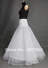 New Hot Sale Ready to Ship A-line White Tulle Petticoats for Dresses FO1223