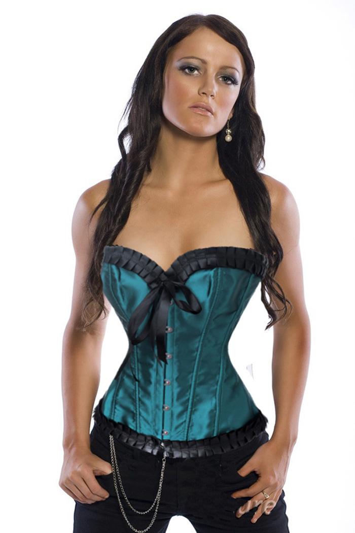 New intimates Corset -Overbust Sexy lingerie Blue wholesale retail 3316