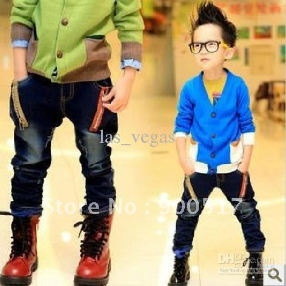 NEW jeans boys girls fashion cute trousers kids cowboy pants children baby garment lcazsz q5