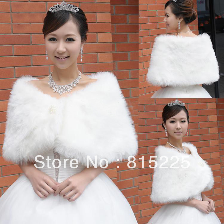 New Low Price Wedding Accessories Bridal Decoration Bolero Wrap Jacket Faux Fur Shawl Stole Tippet  Shrugs Wraps Retailer