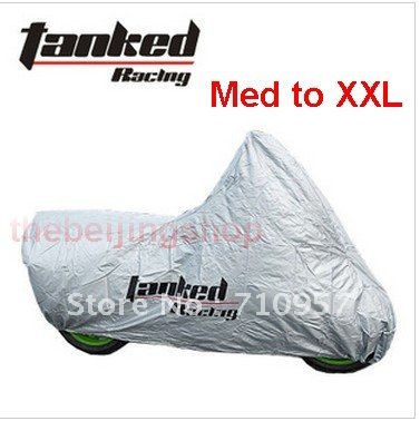 New Motorcycle Cover waterproof Rain Cover UV Protective tanked racing