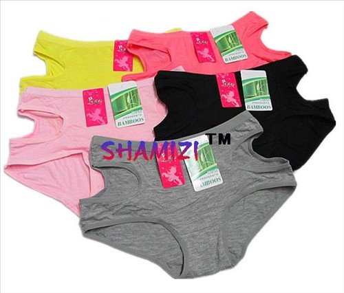 New natural bamboo fiber abdomen Ms. briefs underwear wholesale Free shipping 2535