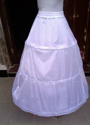 NEW Petticoat 3 Hoops 1 Layer Wedding Dress Accessories with good quality