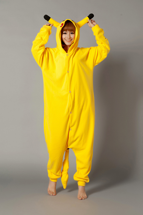 New Pokemon Pikachu Japan Anime Costume Animal Cosplay Kigurumi Pajamas S M L XL