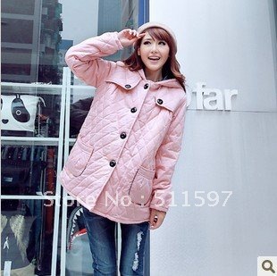 New pregnant women quilted jacket bear cotton-padded clothes coat cotton-padded jacket pregnant women